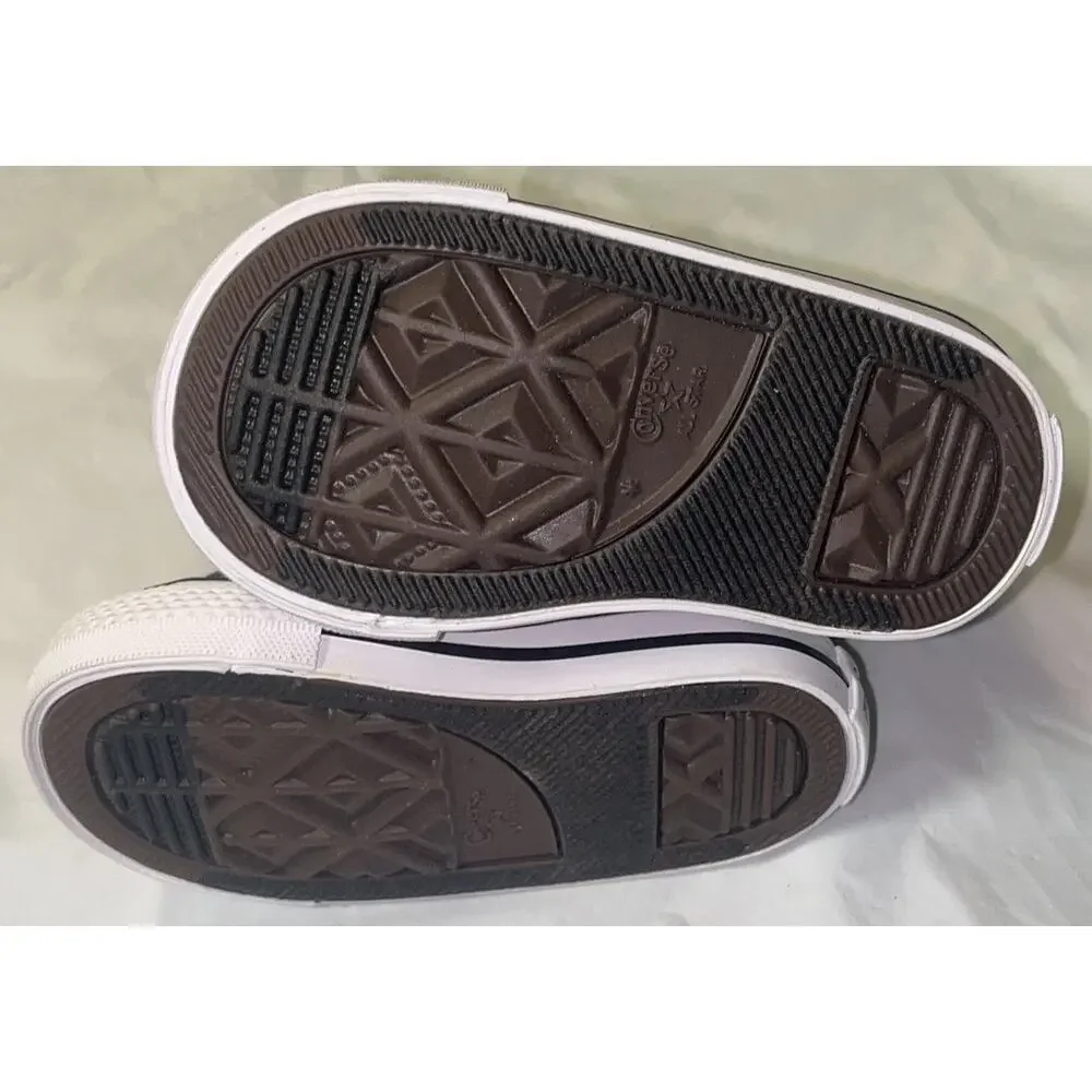 Converse CTAS 1V High Top Sneaker Infant Size 3 - Green - A06134F - Excellent